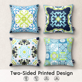 Phantoscope pillow cover mockup illustrates inserts not included.