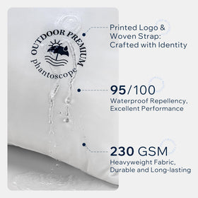Phantoscope pillow insert with sturdy webbing for reliable support