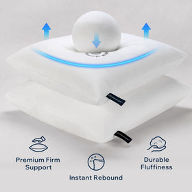 Phantoscope vacuum-sealed pillow insert expands instantly after unpacking.