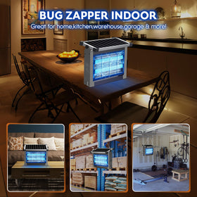 PhatroyYee Solar Bug Zapper Camping Use adapts to tents and campsites