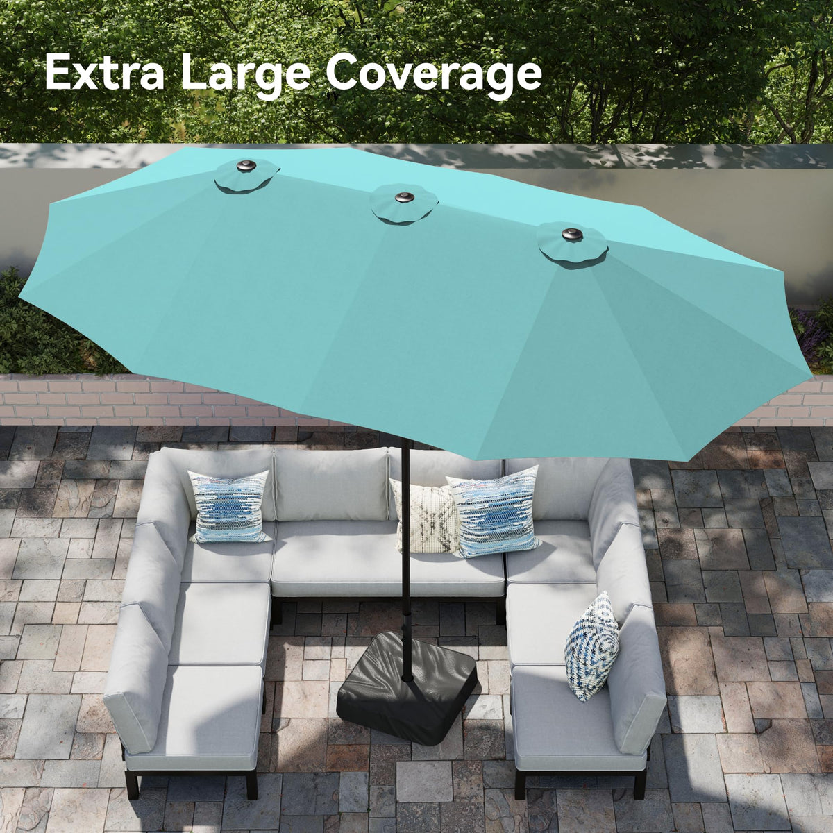 PHI VILLA base included cross-base demonstrates ready-to-use stability.