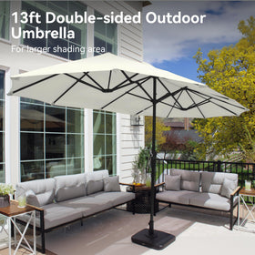 PHI VILLA fade-resistant polyester canopy maintains color integrity