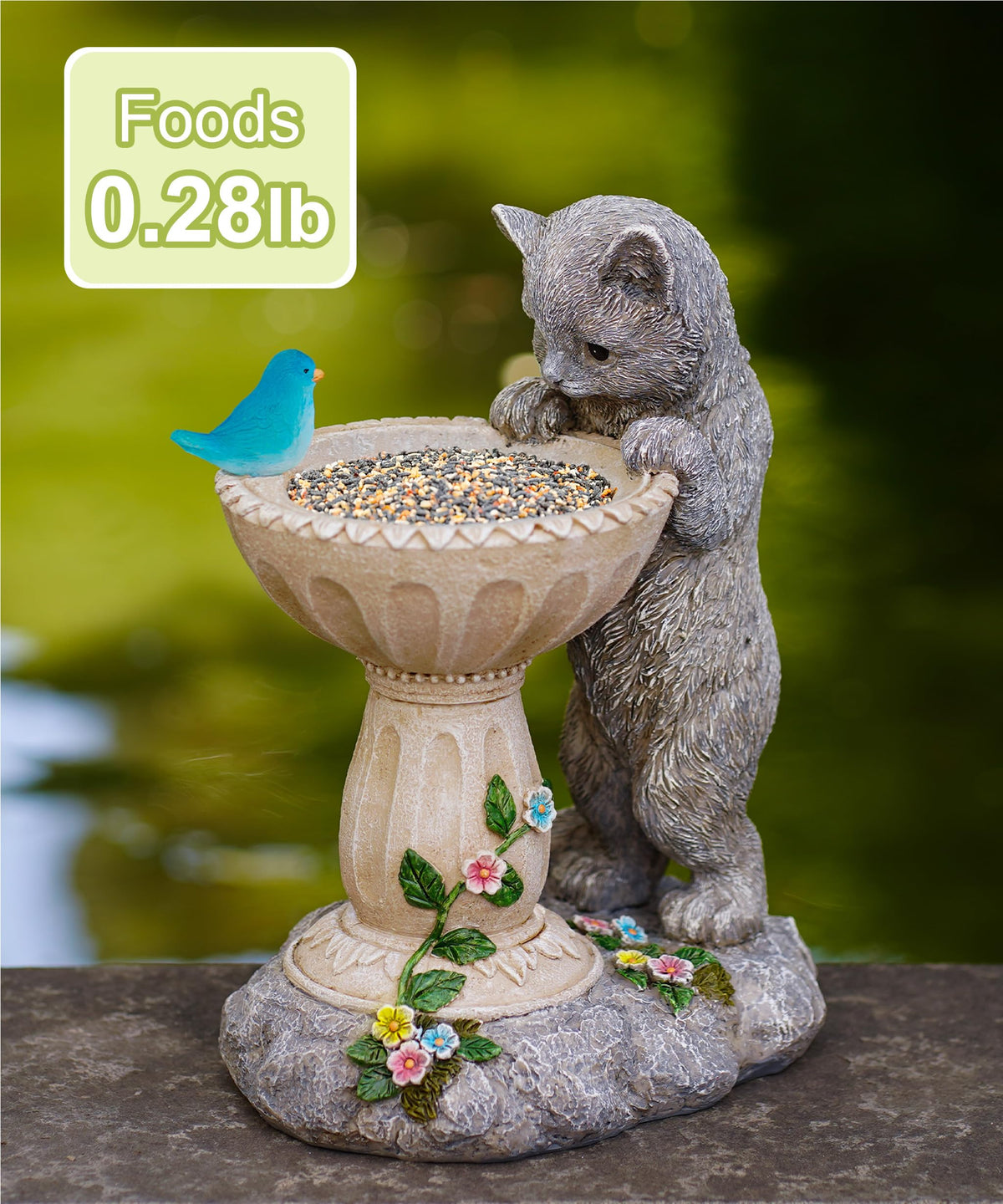 Indoor desk or outdoor garden decor ready for any space
