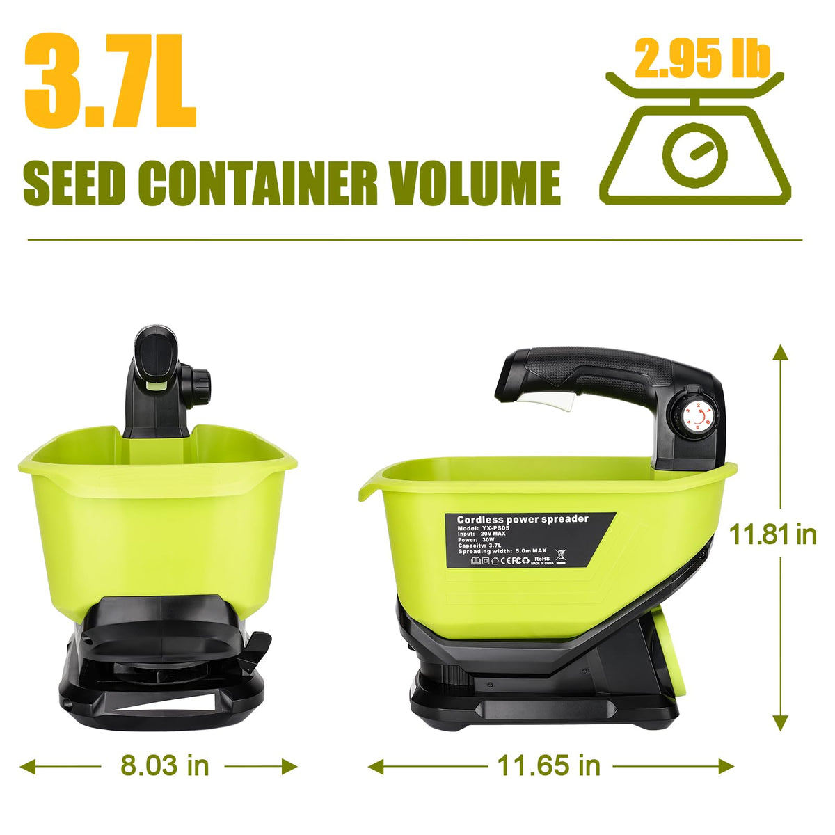 Philophca year-round utility enables lawn care and winter de-icing.
