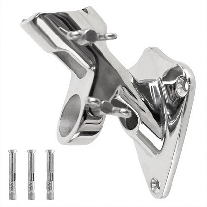 PHITRIC flag pole holder for outdoor walls securely anchors a 1-inch pole.