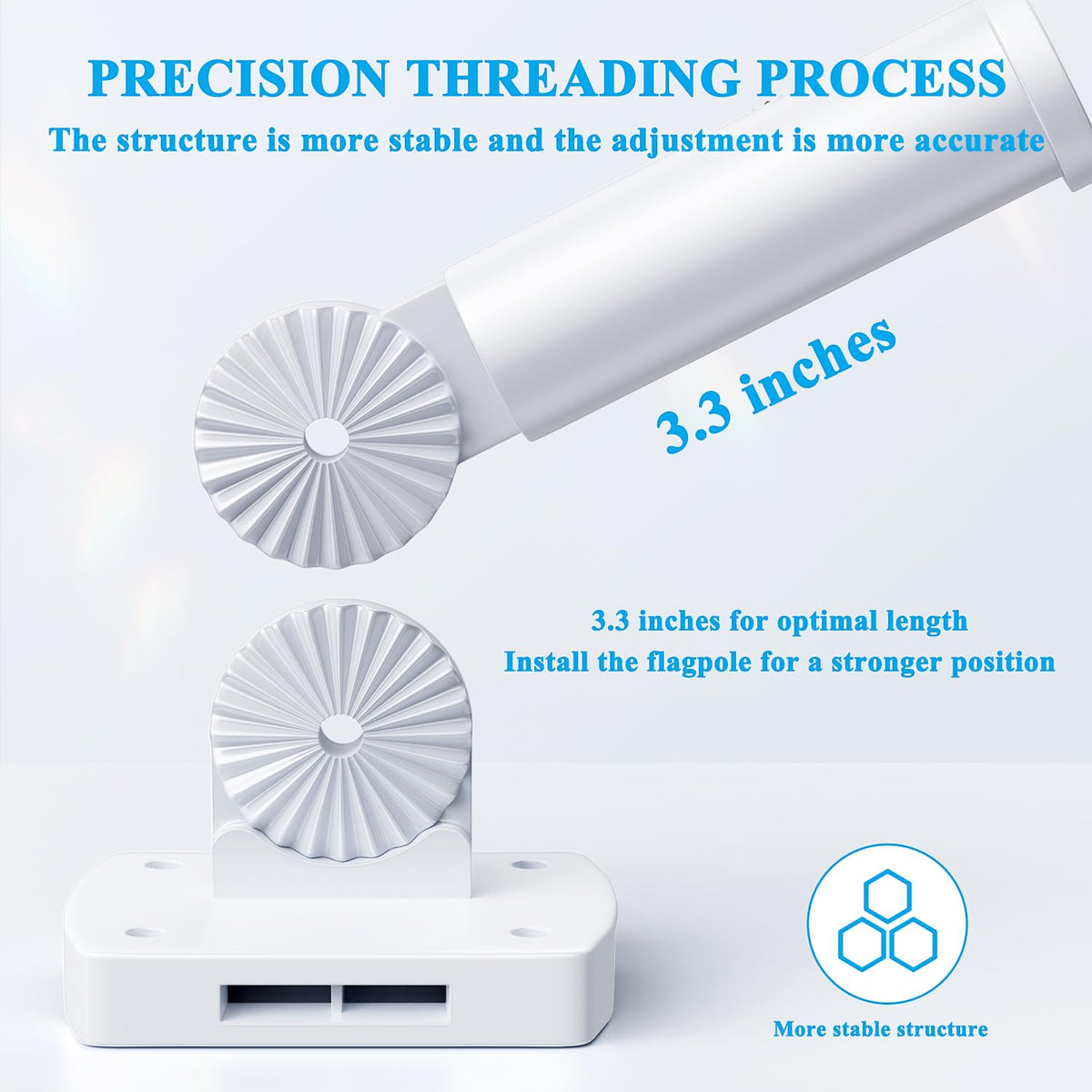 PHITRIC hardware included for quick, secure wall mounting