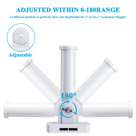 PHITRIC multi-angle bracket with 13 positions for perfect display