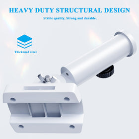 PHITRIC wall-mount flag bracket keeps flags visible year-round