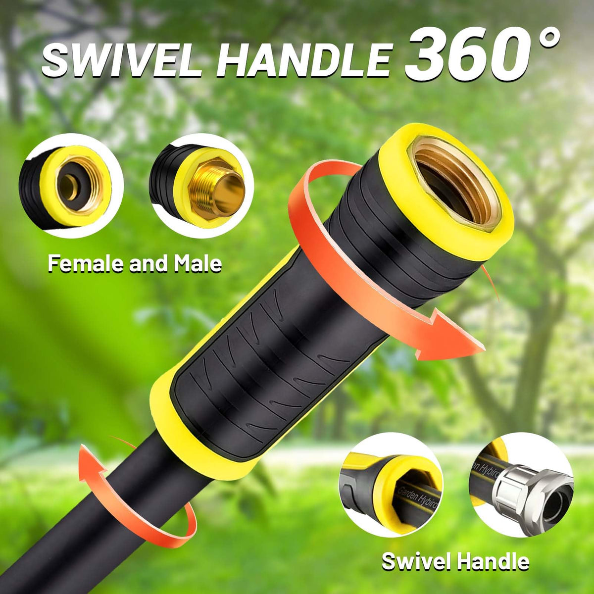 PHLEX PRO three-layer hybrid construction shows sturdy, kink-resistant performance.