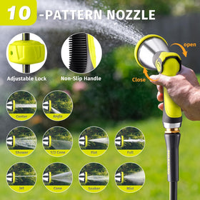 PHLEX PRO 10-pattern nozzle offering versatile watering options.