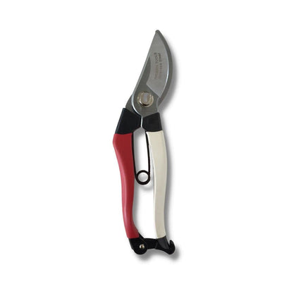 Phoenix Tools professional hand pruner blade close-up highlighting sharp Japanese steel for precise pruning