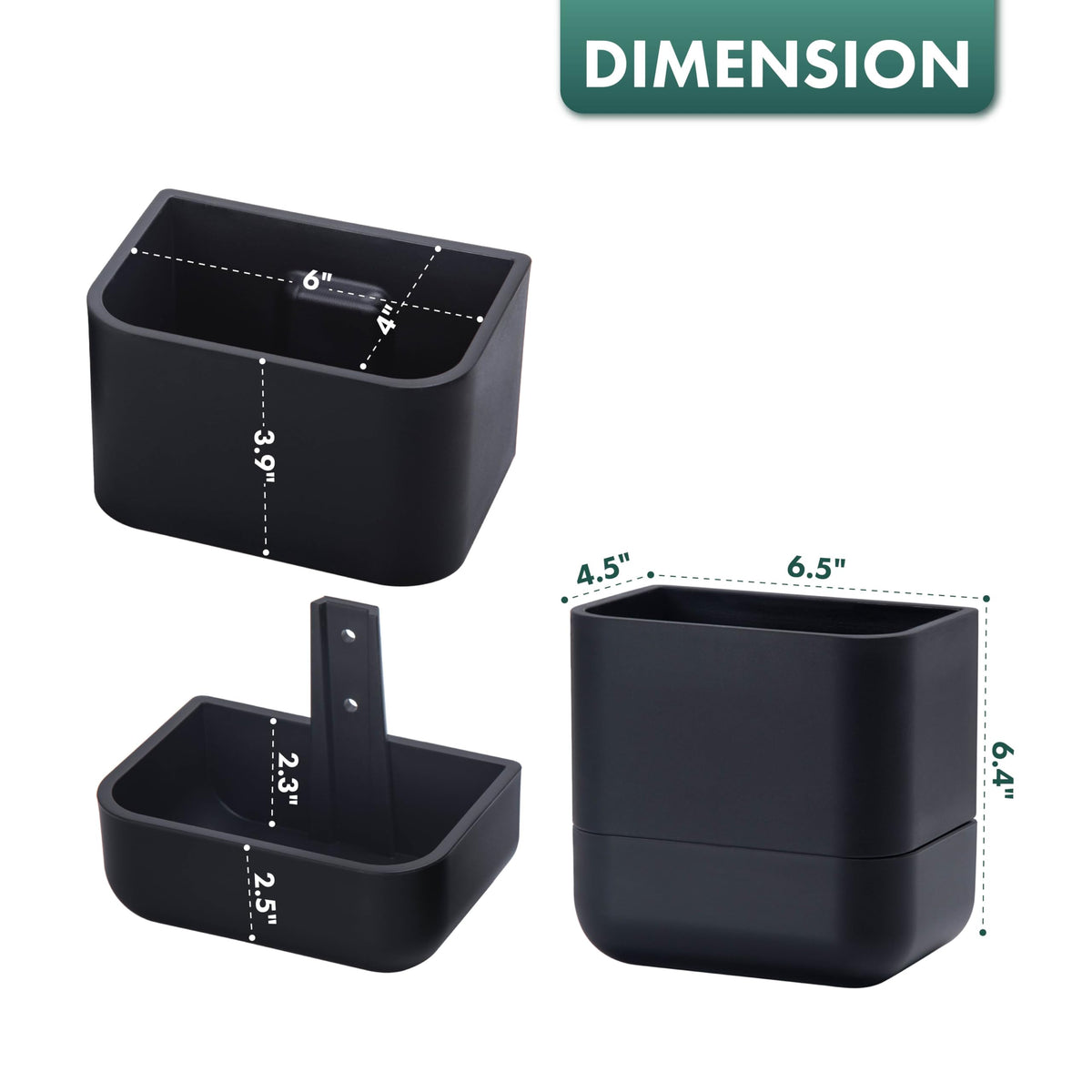 Phoenix Vine compact 6.5-inch planter fits herbs or small plants beautifully.