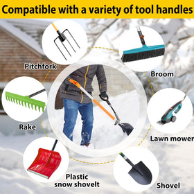 Phoncoo ergonomic elastic handle offers comfortable grip and smoother leverage