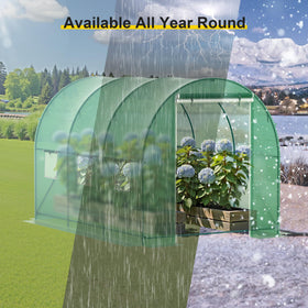 Phonjoroo double zipper doors keep insects out and retain warmth.