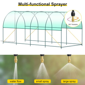 Phonjoroo Greenhouse spraying system enables automatic watering for healthier plants