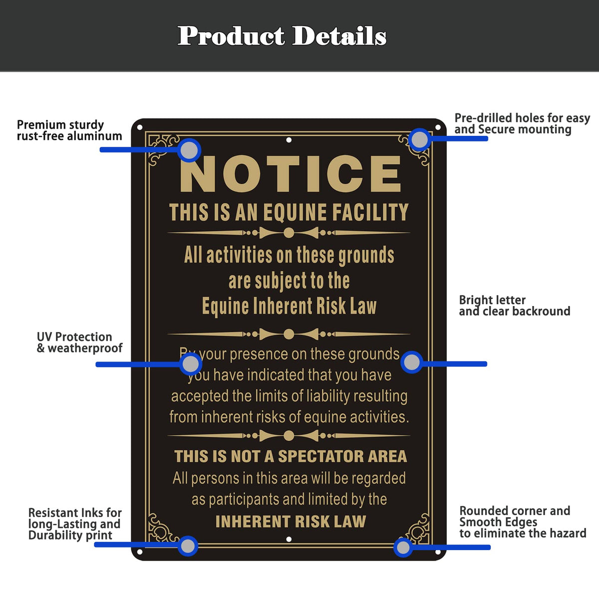 Phyabe two-sign-pack 14x10 display demonstrates quick mounting options and easy installation.