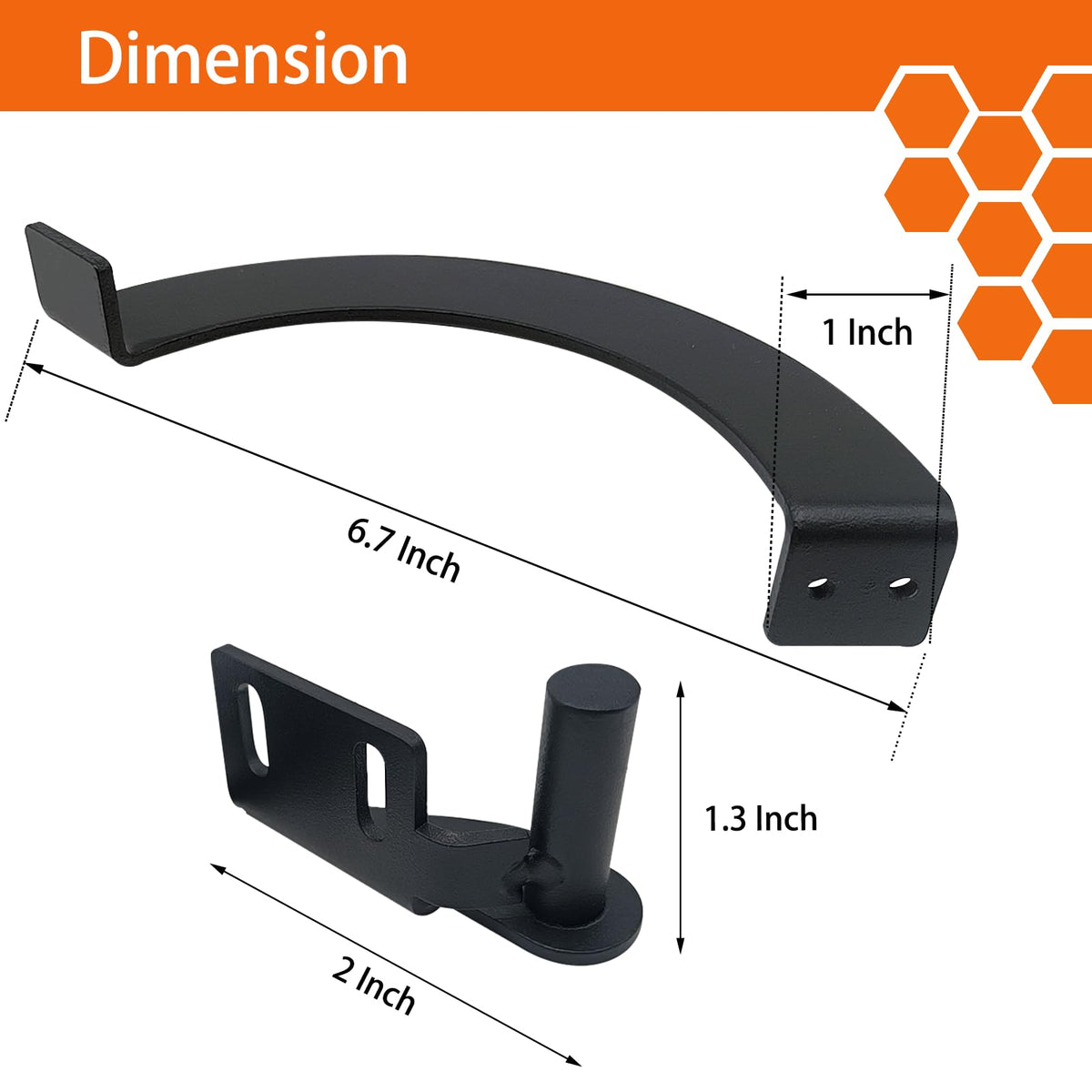 PHYESUVIN KIT0001 lid hinge kit right ensures smooth lid movement.