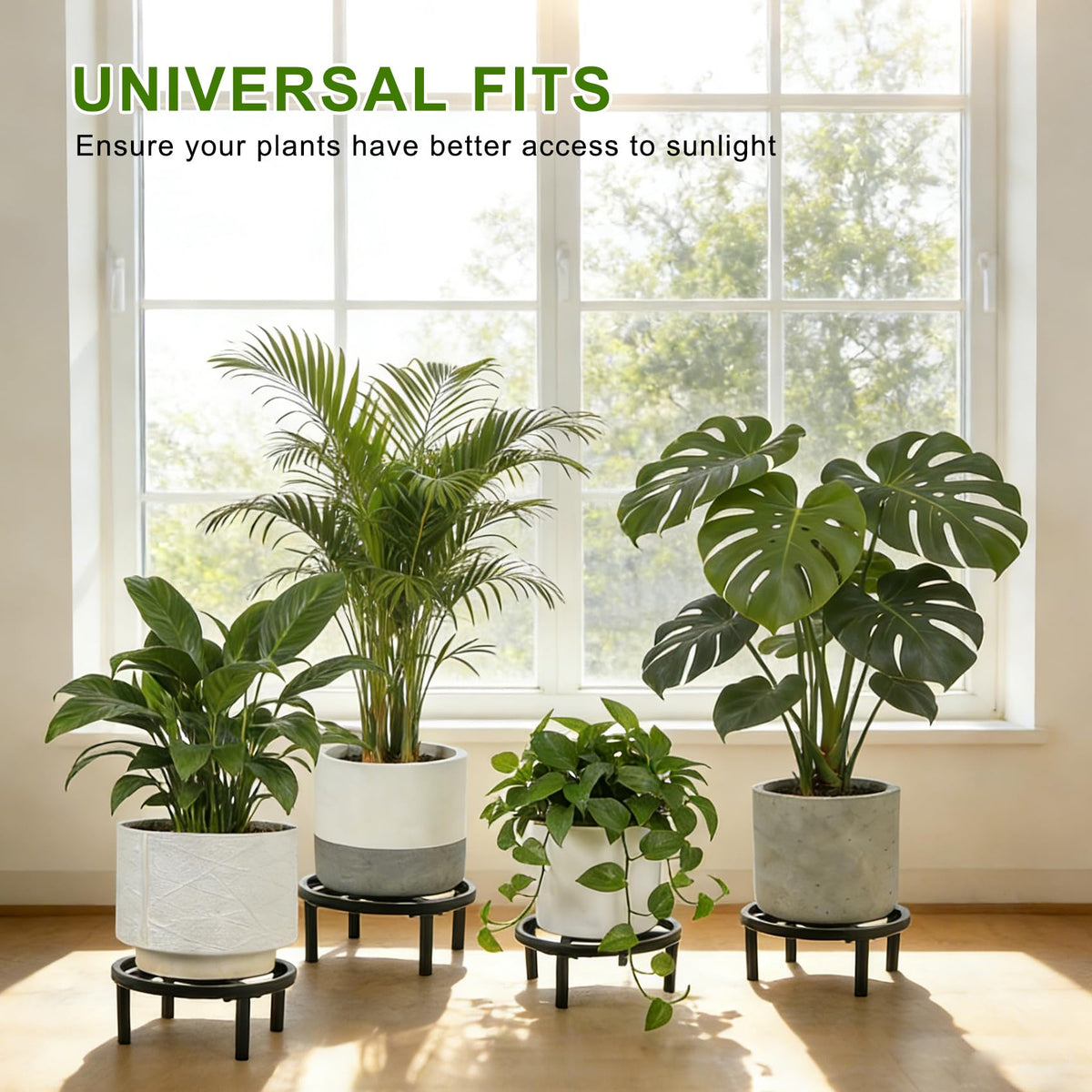 Phyluckny indoor-outdoor design fits living rooms, patios, and balconies