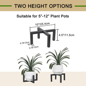 Phyluckny plant stand uses anti-slip pads to protect floors during daily use.