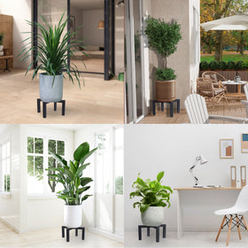 Phyluckny plant stand provides stable support up to 200 lb.