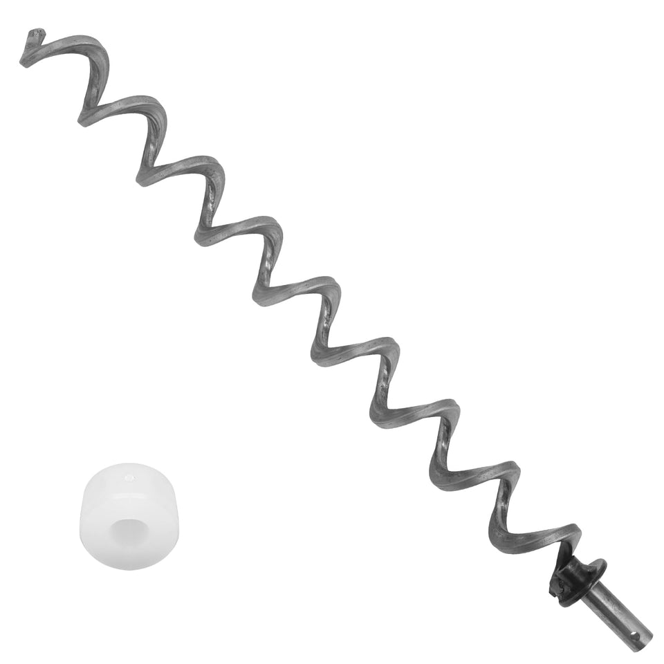 PHYPOBLE auger shaft push rod for Pit Boss and Traeger grills, durable steel for smooth feeding.