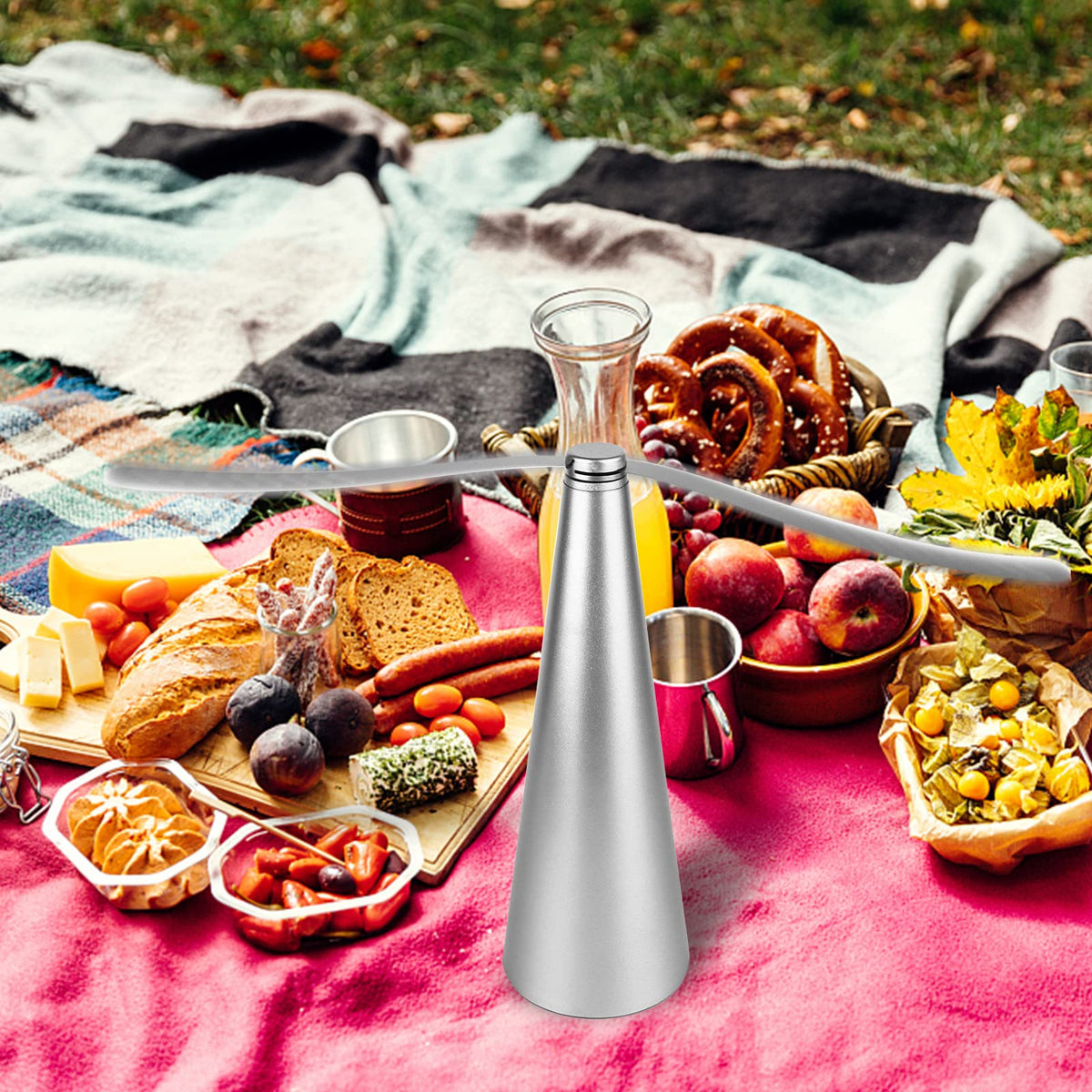 PIAOPIAONIU 3pc set covers multiple surfaces for versatile outdoor dining.
