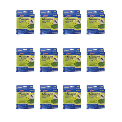 PIC C412 mosquito repellent coils for patios keep insects away during outdoor evenings.