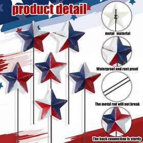 Pickmesh 6-pack yard stakes offer quick, easy setup for party-ready outdoor display.