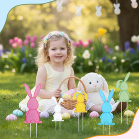 Ideal for porches, decks, and gardens to greet guests with spring charm.