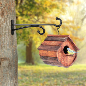 Pickpiff bird feeder hanging hardware for accessible garden feeding stations.