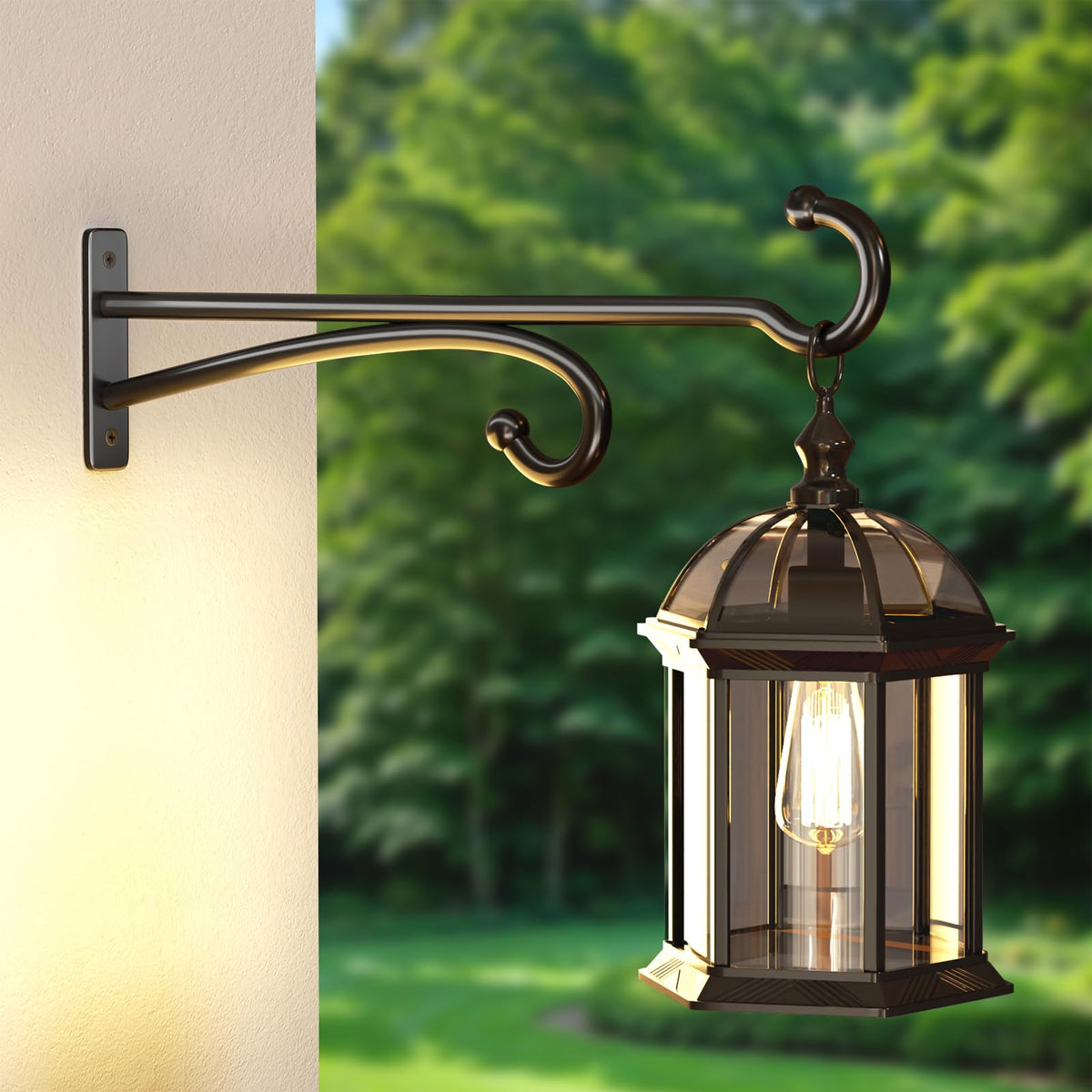 Pickpiff wind-chime hanging bracket adds charm to outdoor spaces.