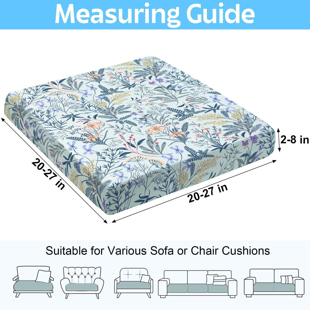 pickyNproud easy install with elastic edge dresses cushions quickly