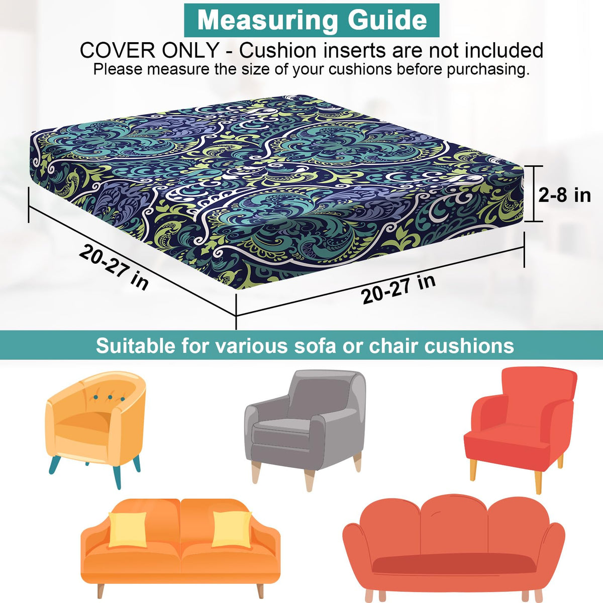 pickyNproud green slipcovers refresh outdoor spaces while guarding against spills