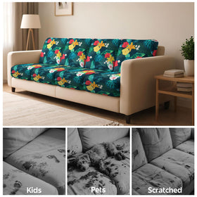pickyNproud patio sofa cushion protector keeps colors vibrant in patio spaces.