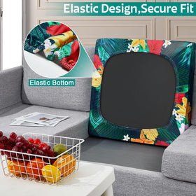 pickyNproud stretch-fit slipcover shields cushions from wear with easy dressing.