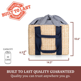 PICNIC TIME Parisian Picnic Basket gift-ready packaging and vintage charm.