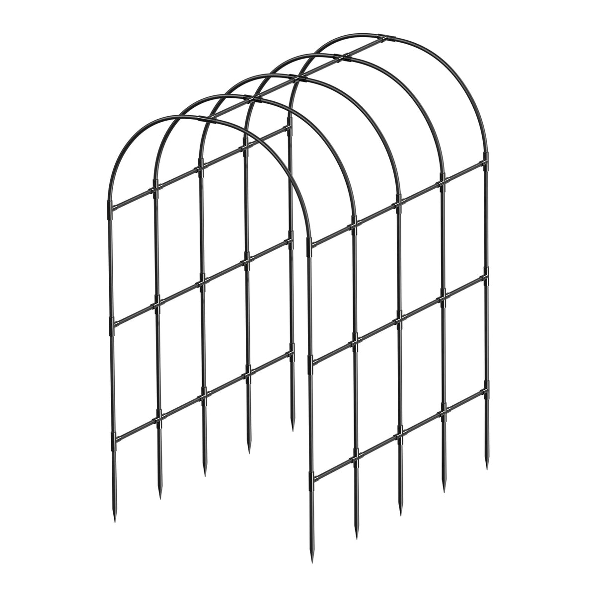 PICNICNI garden arch trellis exterior view showing sturdy frame for climbing plants