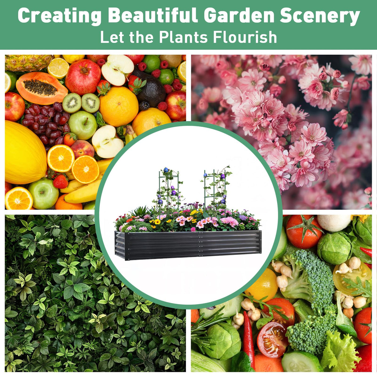 PICNICNI open-bottom design promotes drainage and healthy roots