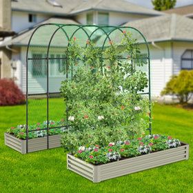 Heavy-duty base with weighted legs ensures wind resistance and stability