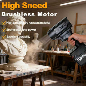 Piglulu Turbo Jet Double-Blow V3.0 battery compatibility with Makita, Milwaukee, and Dewalt