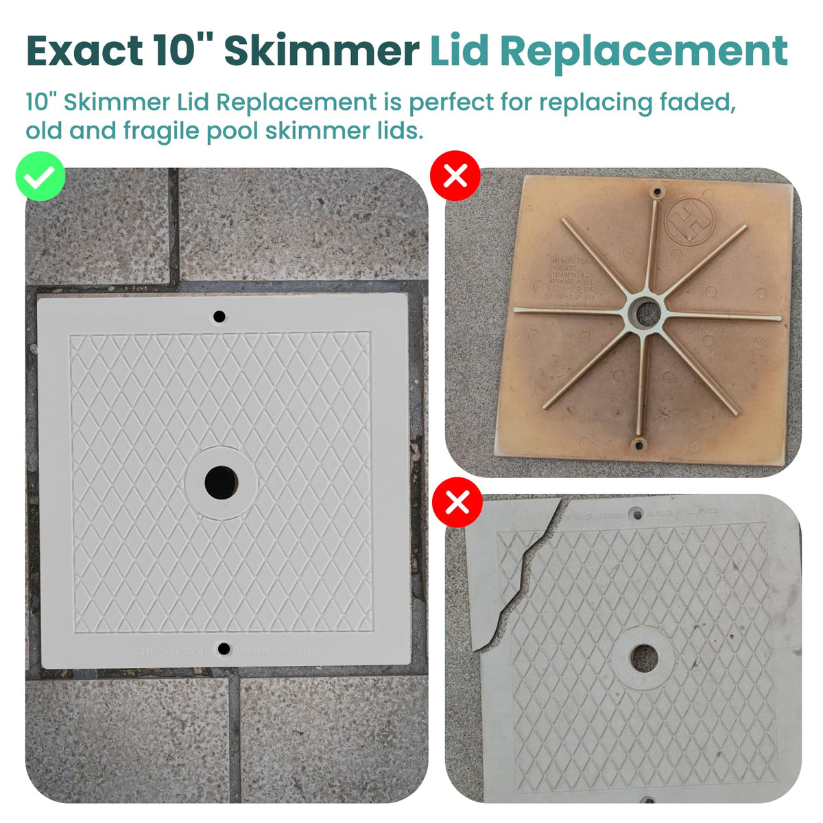PIHIL 2-pack installed in-ground pool illustrates reliable debris protection.