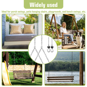 PIHIL versatile outdoor hanging kit for porches, patios, playgrounds, and benches