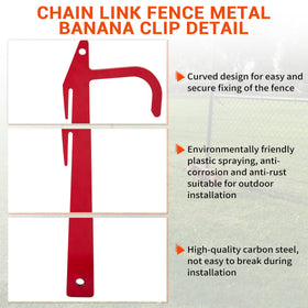 Pilida fence top rail clip secures the upper frame for a steadier fence line.