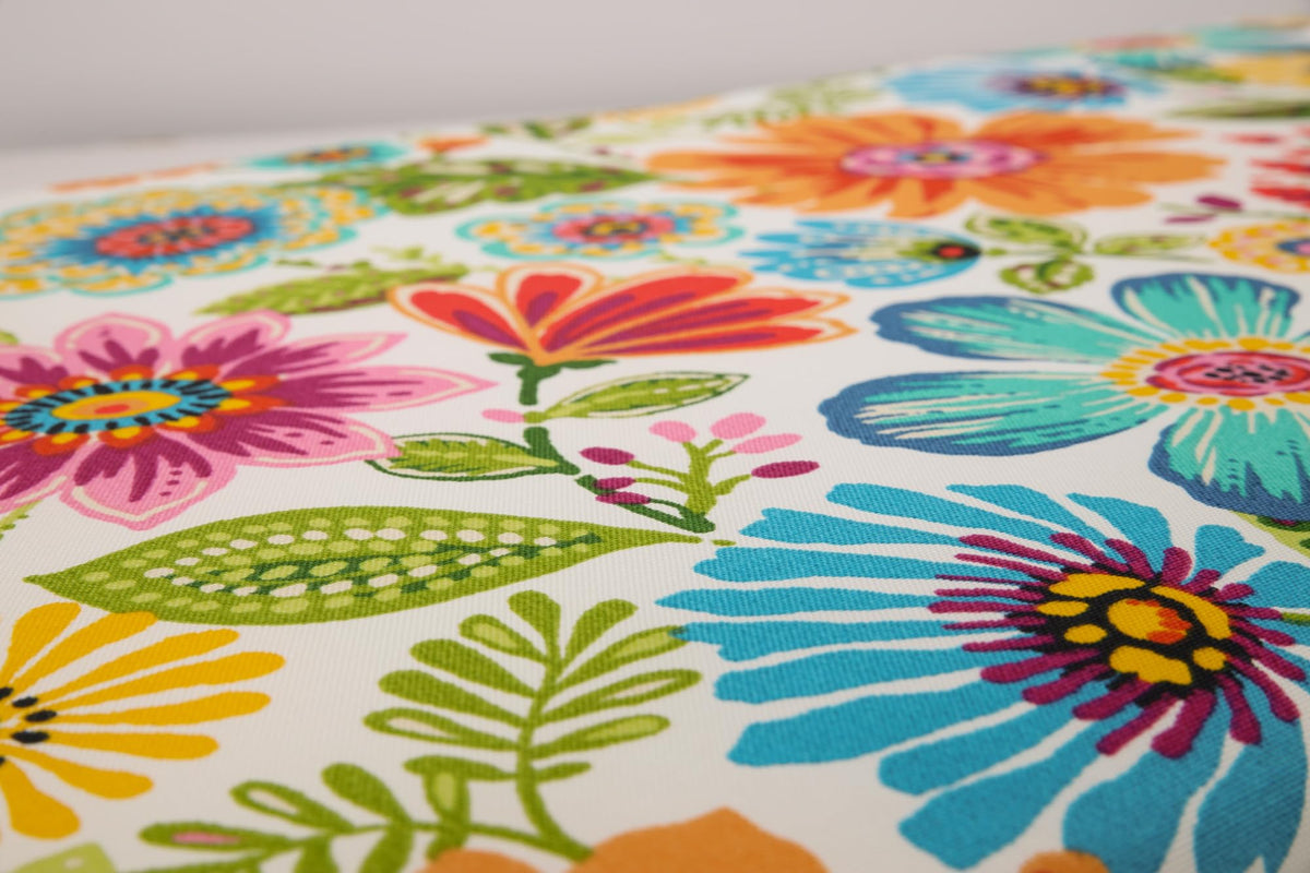 Pillow Perfect indoor-outdoor cushions designed for easy care and poolside setups