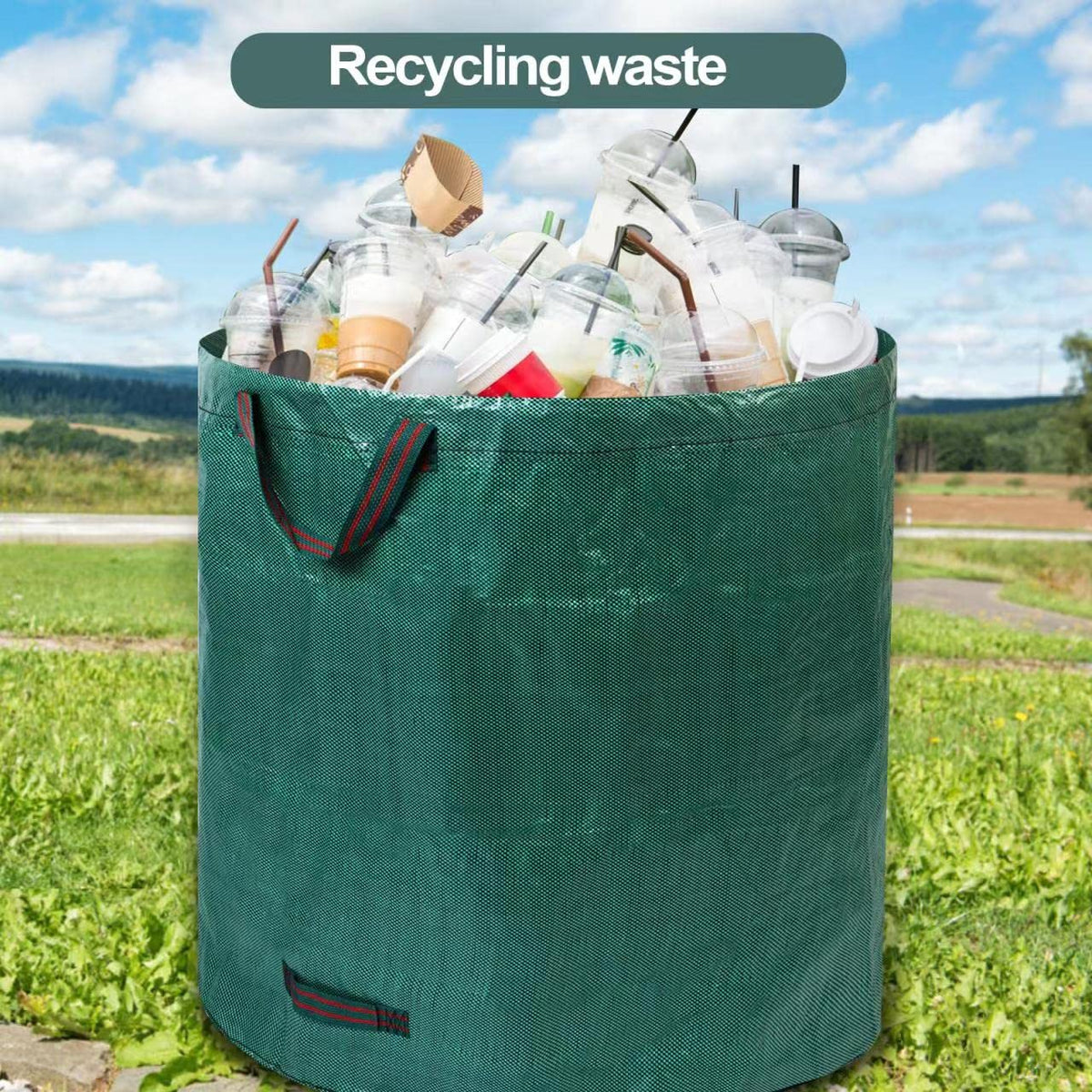 Pilntons foldable garden bags store compactly after use.