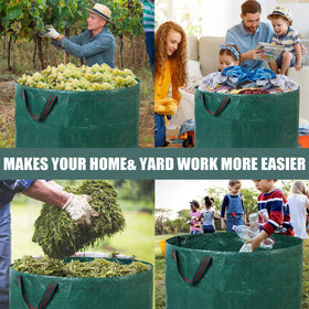 Pilntons heavy duty garden bags with four reinforced handles for easy transport.