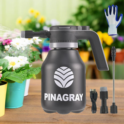 PINAGRAY electric water sprayer 2l capacity for precise plant watering.