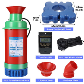 Pinboer floating installation kit ready for quick pond setup