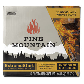 Pine Mountain ExtremeStart wrap pack for clean handling and quick ignition