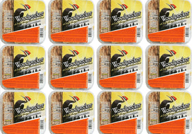 Pine Tree Farms 12-pack suet cakes, USA-made, suited for easy use in standard feeders